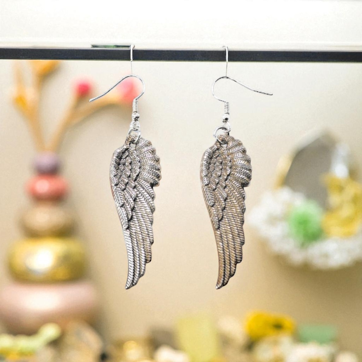 Angelic Sacred Wing Earrings