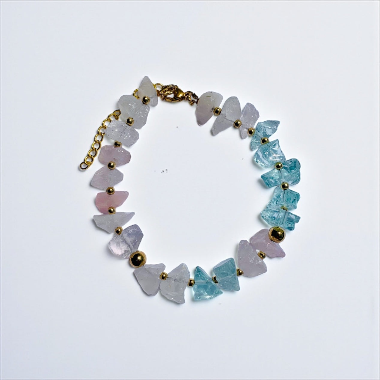 Raw Triple Feminine Goddess Bracelet