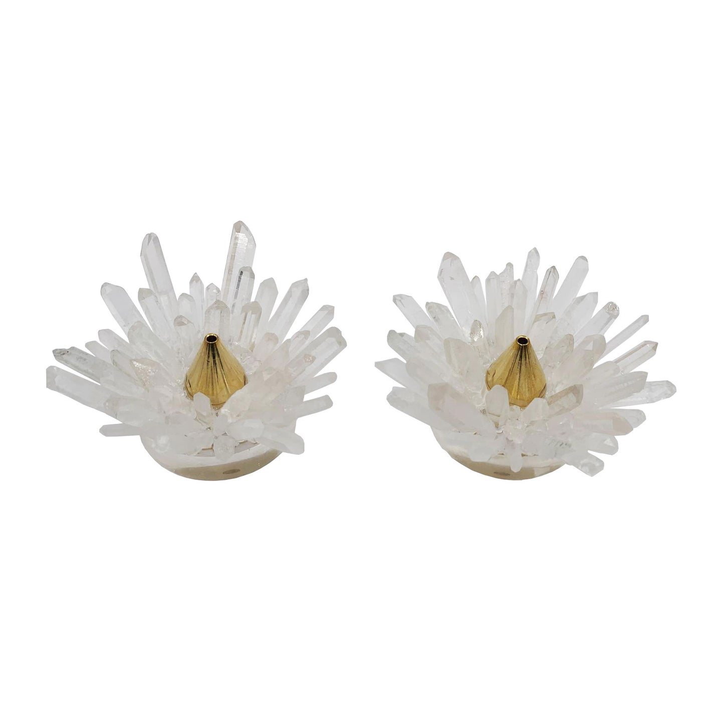 Quartz Crystal Incense Holder