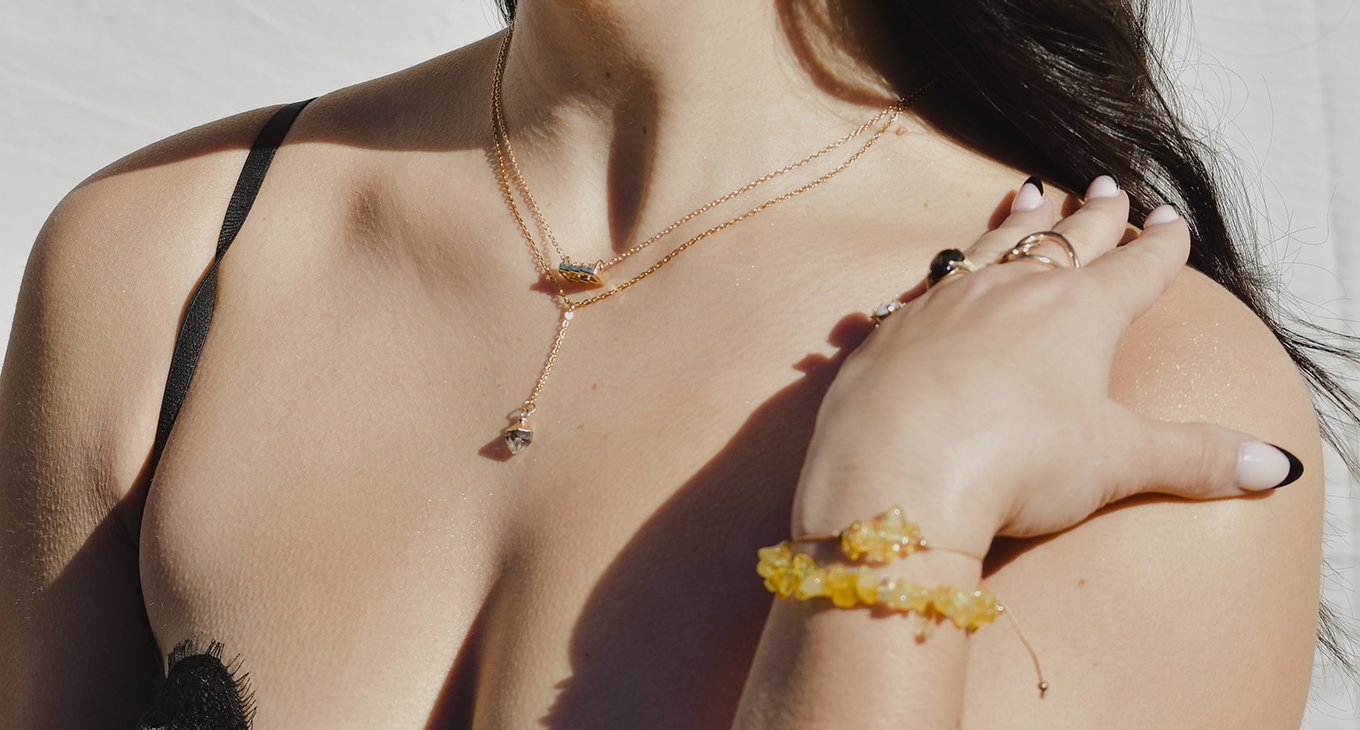 Sol Jewelry Crystals Necklaces