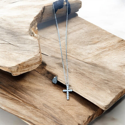 Divine Grace Diamond Cross Necklace