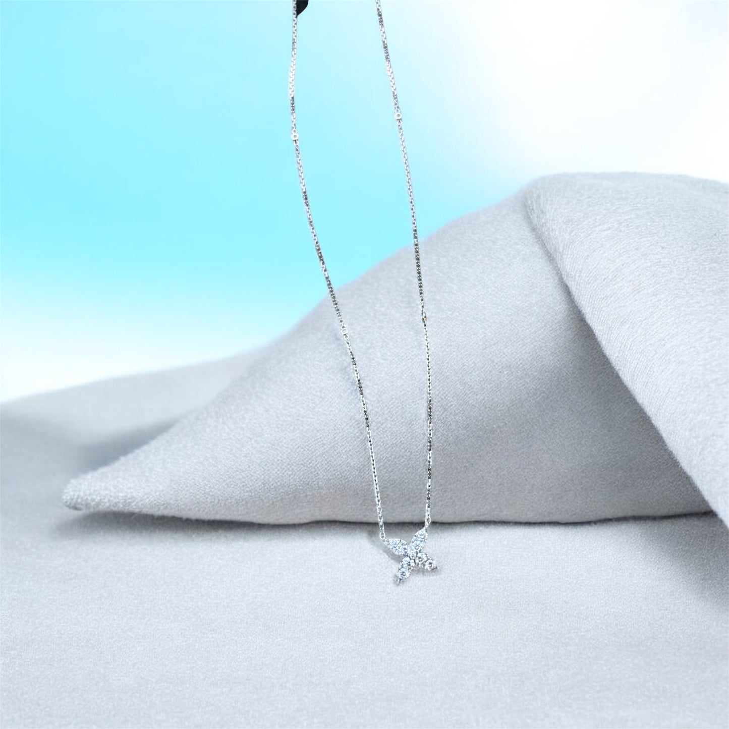Celestial Bloom Diamond Necklace