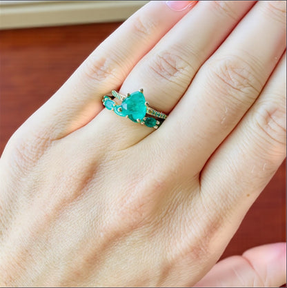 The Emerald Heart Heirloom Ring