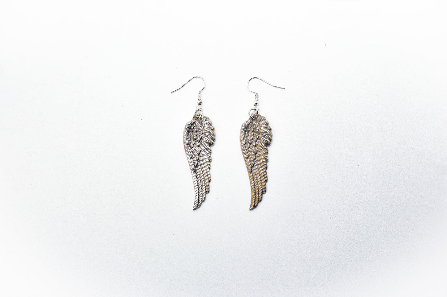 Silver Angel Wing earrings