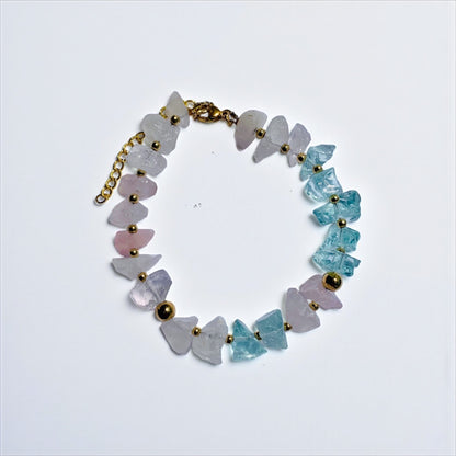 Raw Triple Feminine Goddess Bracelet