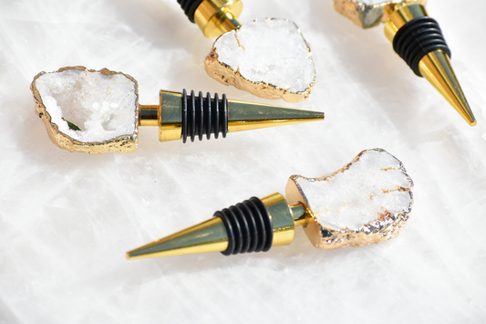 clar quartz bottle stopper